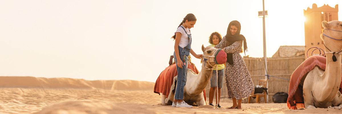 The Family Vacation of a Lifetime to the United Arab Emirates - background banner